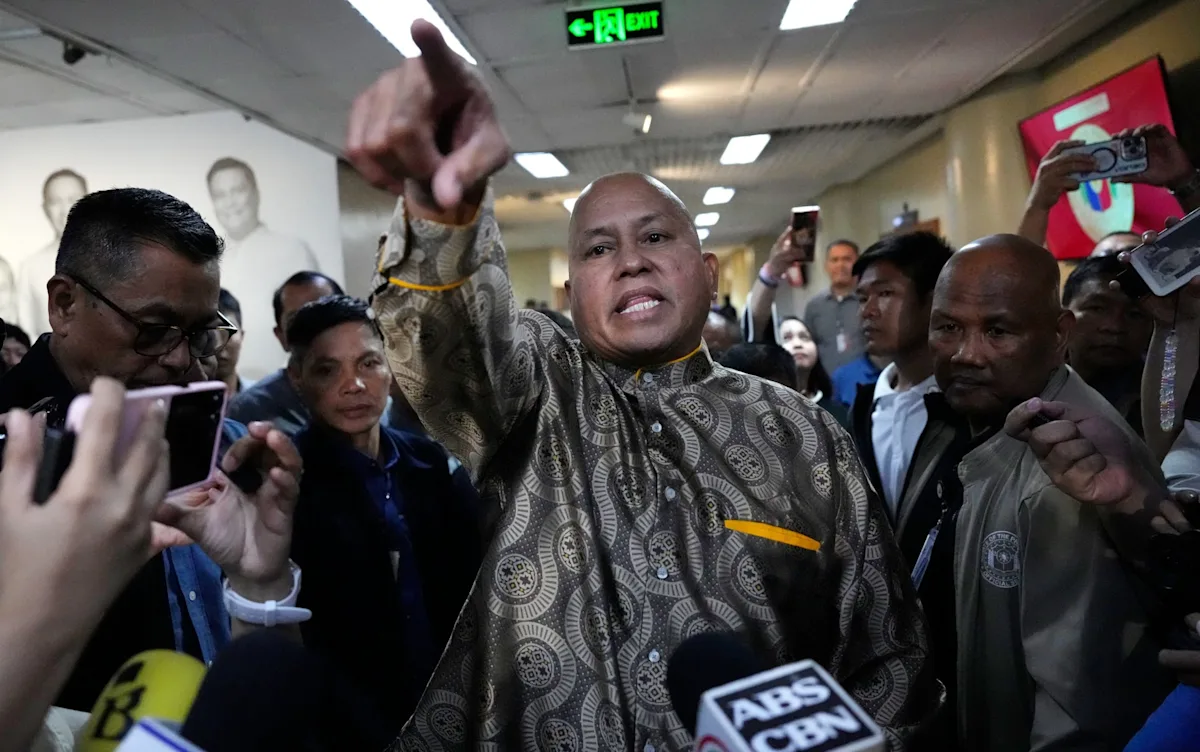 A photo of the Philippines parliament building with a police car outside, as a senator evades arrest and gunfire erupts, highlighting the need for transparency and accountability in government and the primary keyword phrase Philippines parliament