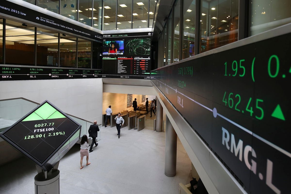 FTSE 100 index surges past 10,000 points