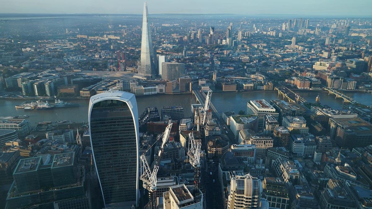 FTSE 100 index graph