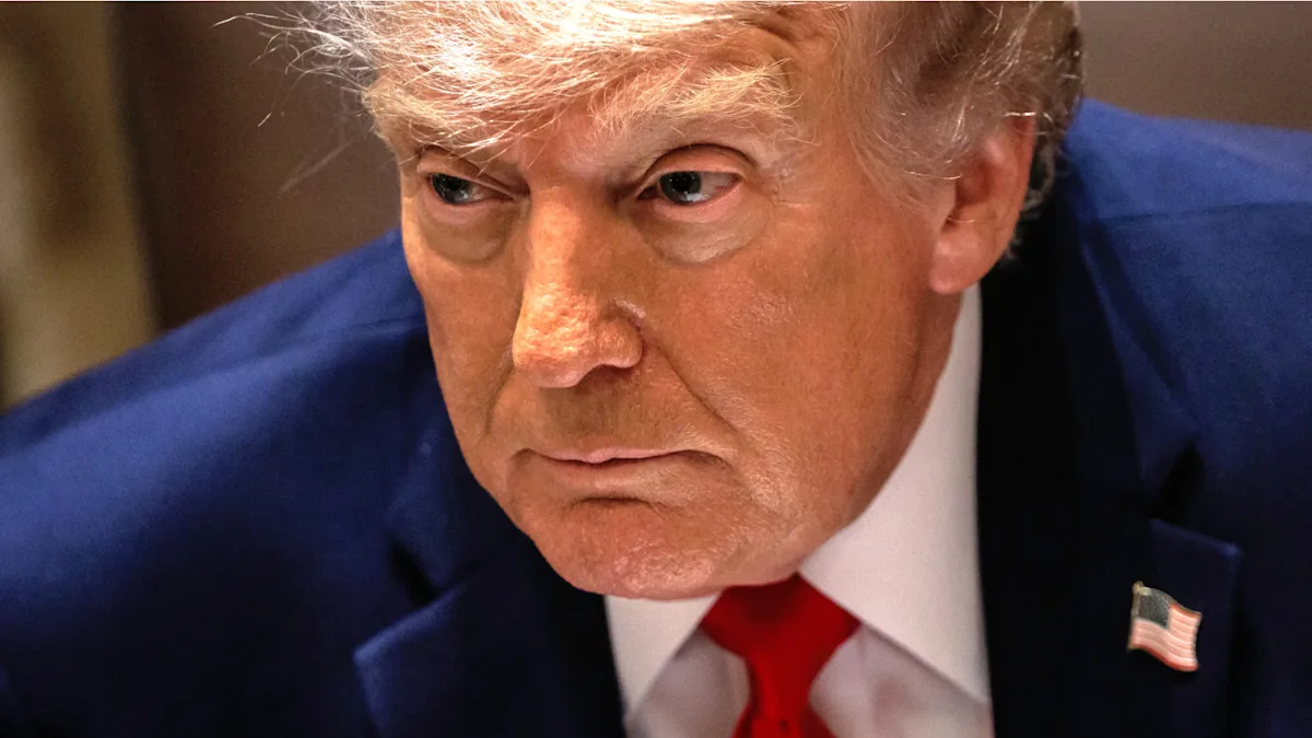 A photo of the White House with a caption describing the Trump administration's compliance with a court ruling on blocked funds, highlighting the importance of transparency and accountability in government