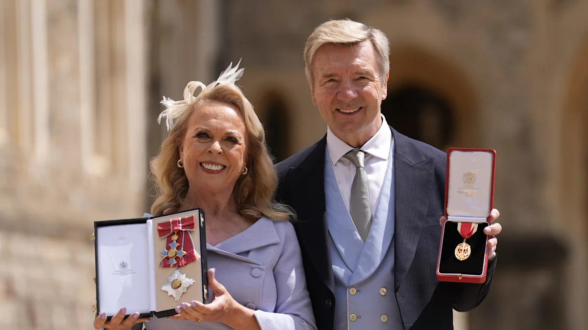 Torvill and Dean, the renowned British ice skating duo, receive honours from the King, marking a triumphant conclusion to their illustrious career in figure skating, with a legacy that will continue to inspire future generations of skaters