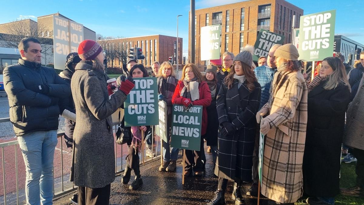 STV journalists on strike over job cuts