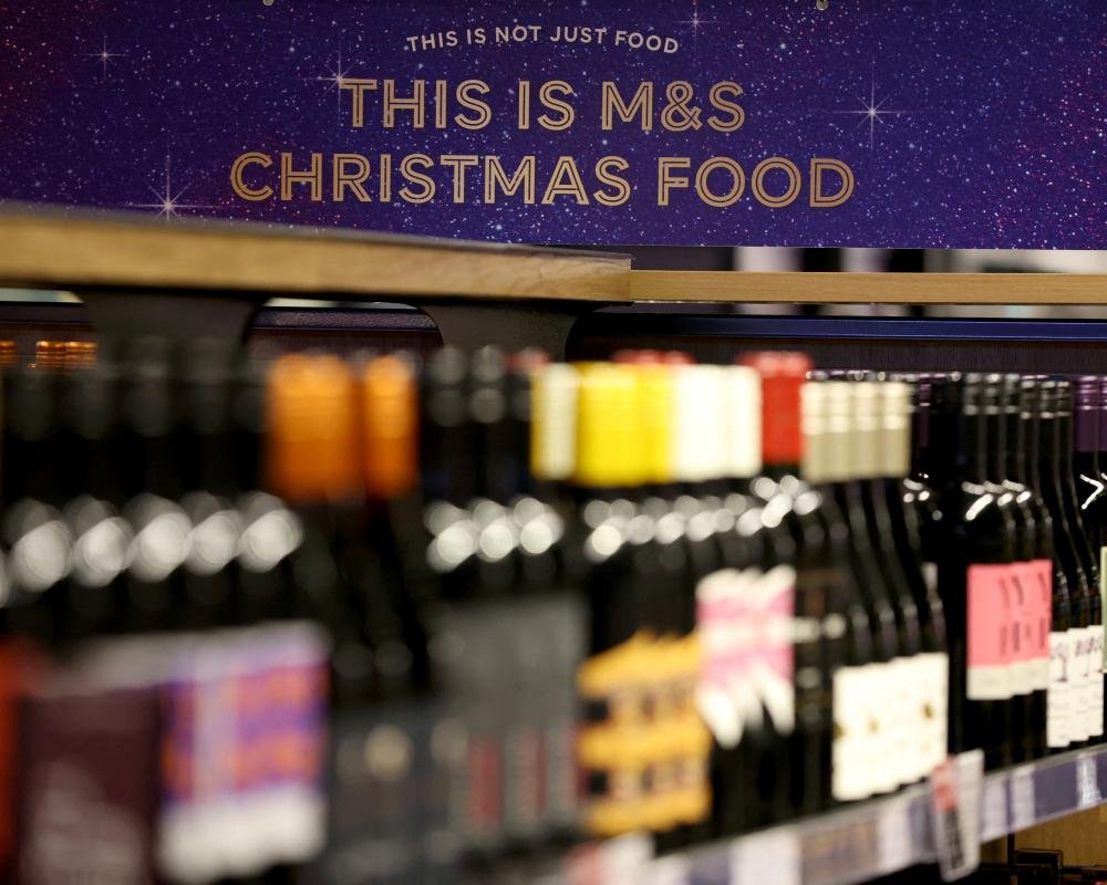 M&S Christmas food sales rise