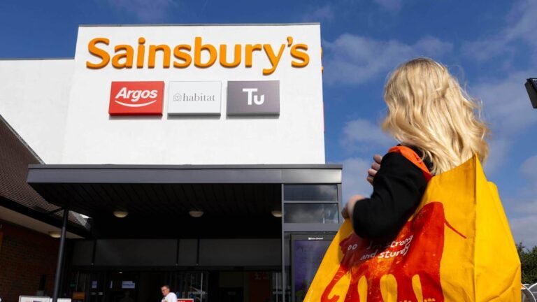 Sainsbury's festive grocery sales success